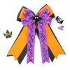 Halloween Hair Bow Clip Horse Show Ghost Boo Big Bows