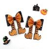 Halloween Glitter Hair Clip Witch Boots Clips Halloween Glitter Hair Clip Witch Boots Clips
