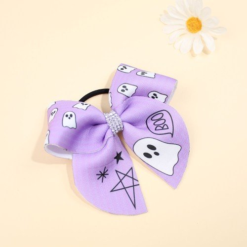 Halloween  Ghost Boo Neopreneboo Hair Bows Tie   