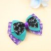 Joker & Poker Inspired Halloween Cheerleading Hair Bow Clip Joker & Poker Inspired Halloween Cheerleading Hair Bow Clip