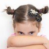 Halloween Black cat Eye Mask Hair Bows Eye