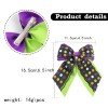 Halloween Large Ribbon Bow with Tail for Toddler Girls, Spooky Polka Dot Pumpkin Ghost Trick or Treat Hair Clips, Kids Halloween Costume Dress Up Accessories Halloween Large Ribbon Bow with Tail for Toddler Girls, Spooky Polka Dot Pumpkin Ghost Trick or Treat Hair Clips, Kids Halloween Costume Dress Up Accessories