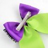 Halloween Large Ribbon Bow with Tail for Toddler Girls, Spooky Polka Dot Pumpkin Ghost Trick or Treat Hair Clips, Kids Halloween Costume Dress Up Accessories Halloween Large Ribbon Bow with Tail for Toddler Girls, Spooky Polka Dot Pumpkin Ghost Trick or Treat Hair Clips, Kids Halloween Costume Dress Up Accessories