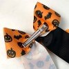 Halloween Cheer Hair Bows for Girls Pumpkin Ghost Bat Spider Print Hair Bows Boo Hair Barrette Kids Hair Accessories