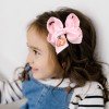 Halloween Embroidered Hair Bow Scalloped Ribbon Pumpkin Trick Or Treat Hair Clip For Little Girls Halloween Embroidered Hair Bow Scalloped Ribbon Pumpkin Trick Or Treat Hair Clip For Little Girls