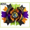 halloween Pumpkin Spider Pattern hair bows 251-300 halloween Pumpkin Spider Pattern hair bows 251-300