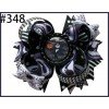 halloween Pumpkin Spider Pattern hair bows 301-350 halloween Pumpkin Spider Pattern hair bows 301-350