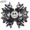 halloween Pumpkin Spider Pattern hair bows  301-350