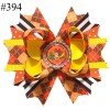 halloween Pumpkin Spider Pattern hair bows  301-350