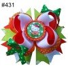halloween Pumpkin Spider Pattern hair bows 401-450