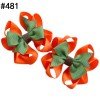 halloween Pumpkin Spider Pattern hair bows 451-500 halloween Pumpkin Spider Pattern hair bows 451-500