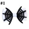 Halloween mini Cobweb bow kids hair bow clips hair accessories Halloween mini Cobweb bow kids hair bow clips hair accessories