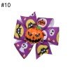 halloween pinwheel hair bows small halloween hair clips holiday hair accessories thanksgiving hair clips