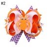 Halloween Hair Bows For Girls Kids Hair Accessories Cartoon Ghost Spider Hair Clips Hair Accessories