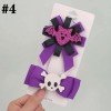 Halloween Bows for Girls Halloween ribbon hair bow pumkin bat glitter hair bow hair accessories Halloween Bows for Girls Halloween ribbon hair bow pumkin bat glitter hair bow hair accessories