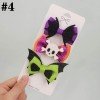 Halloween Bows girl Hair Clips Cartoon pumkin Bow Hairgrips bat hair clips