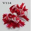 valentines hair bows fotr girl heart hair clips101-150 valentines hair bows fotr girl heart hair clips101-150