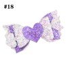 3-3.5‘’cupid wings and arrow bows for valentine hair bows glitter angel hair clips