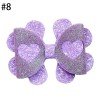 Glitter Heart glitter Love Bow pinch hair clip valentine day bows heart hair accessories
