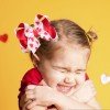 4.5''valentine's Day Jojo Hair Bows Clips