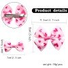 3pcs/set Valentine Day pattern Hair Clip,Valentine day heart hair bows 3pcs/set Valentine Day pattern Hair Clip,Valentine day heart hair bows