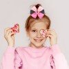 Valentine Days Boutique Hair Bows ,valentines heart  hair Clips