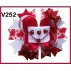 valentines hair bows fotr girl heart hair clips251-331 valentines hair bows fotr girl heart hair clips251-331