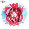 valentines hair bows fotr girl heart hair clips251-331