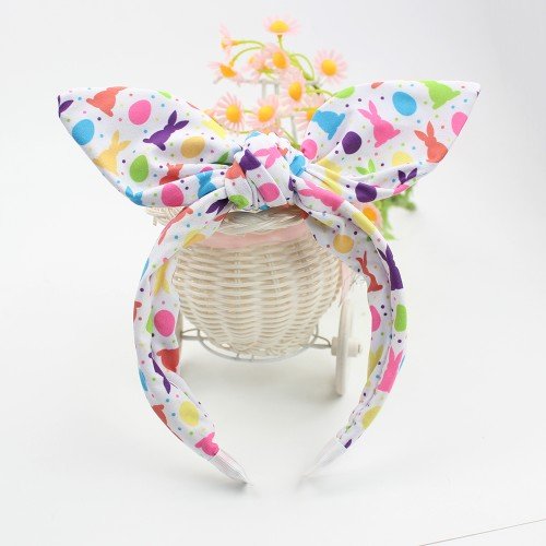  Spring Easter Festival Cute Egg Bunny Peep Ears Bows