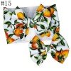 new Stretchy Headwrap SET 6'' Baby Head Wrap girl Headband Big Bow Headband and Piggies Bows15-68