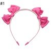 3'' girl headbands ribbon grosgrain hard headband