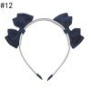 3'' girl headbands ribbon grosgrain hard headband