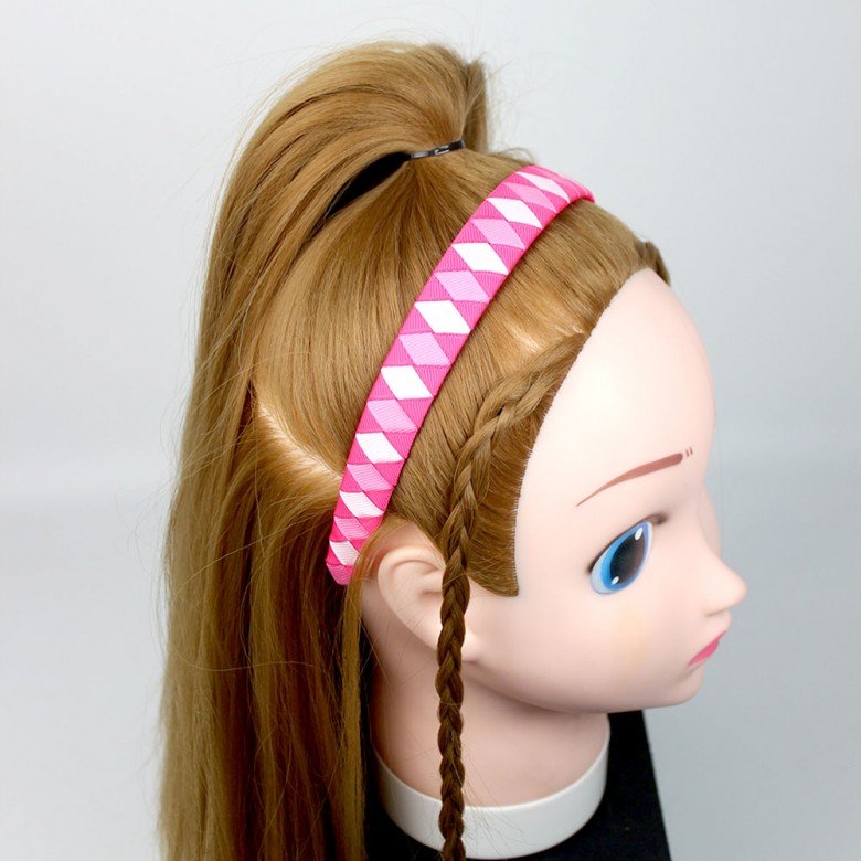 Girls Baby Colorful Headband Beautiful Woven Solid Color Headband School Uniform Hair Accessories Girls Baby Colorful Headband Beautiful Woven Solid Color Headband School Uniform Hair Accessories