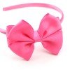 Back to School Solid Color Headband for Girls， School Toddler Grosgrain Ribbon HeadBand