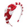 valentine's day girls solid color Pom Pom Headband kids glitter heart cute Headband with Hair Ball Fun Hair Bow Accessories
