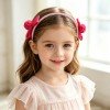 Girls Flower Hair Clip Pom Pom Bow Headband Hydrangea Flower Hair Decoration Artificial Hydrangea Accessory Girls Flower Hair Clip Pom Pom Bow Headband Hydrangea Flower Hair Decoration Artificial Hydrangea Accessory