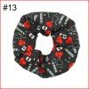 big inspired hair scrunchies girl elastic hairbands  Women Printed Scrunchie butterfly unicorn 4th of july