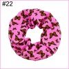 big inspired hair scrunchies girl elastic hairbands  Women Printed Scrunchie butterfly unicorn 4th of july