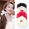 Scrunchies for Women Large sweet Lace Scrunchies Elastic Hair Ties Scrunchies for Women Large sweet Lace Scrunchies Elastic Hair Ties