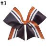 6-7'' Glitter School Cheer Bow softball hairbow team cheer hair  ties