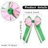  School Girls Solid Color Long Tail Sailor Hair Bow Clips Double Layered Uniform Hair Clips Kids Hair Bow Accessories