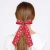 Sport Volleyball Team Long Streamer Sailor Ponytail Bows Volleyball Ponytail Holder for Girls Kids Hair Accessories