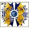 5inch basketball team stacked boutique bows 1-23 5inch basketball team stacked boutique bows 1-23