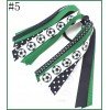 Soccer Sports Streamer Hair Bow, Football Print Ribbon Ponytail Holder for Girls Soccer Sports Streamer Hair Bow, Football Print Ribbon Ponytail Holder for Girls