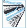 Soccer Sports Streamer Hair Bow, Football Print Ribbon Ponytail Holder for Girls Soccer Sports Streamer Hair Bow, Football Print Ribbon Ponytail Holder for Girls