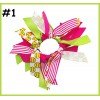 soccer ribbon hair scrunchies ponytail holder Gymnastics Hair Tie  Dance Pony