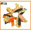 soccer ribbon hair scrunchies ponytail holder Gymnastics Hair Tie  Dance Pony