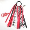 Girls Sport Cheer Long Streamer Hair Tie Kids Football Team Cheer Tie Kids Hair Bow Accessories