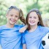 cute  soccer ball  embroidered  hair clips