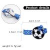 cute soccer ball embroidered hair clips cute soccer ball embroidered hair clips